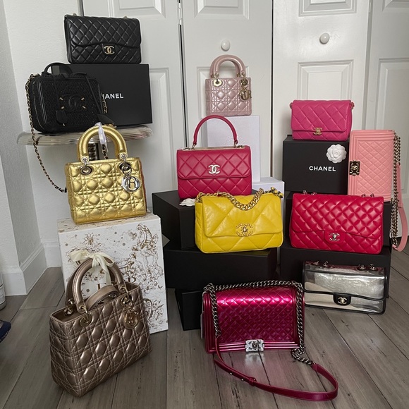 Chanel dior medium lady dior mini small